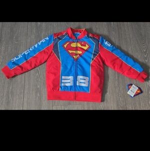 DC Superman Kids Costume Jacket - Red and Blue